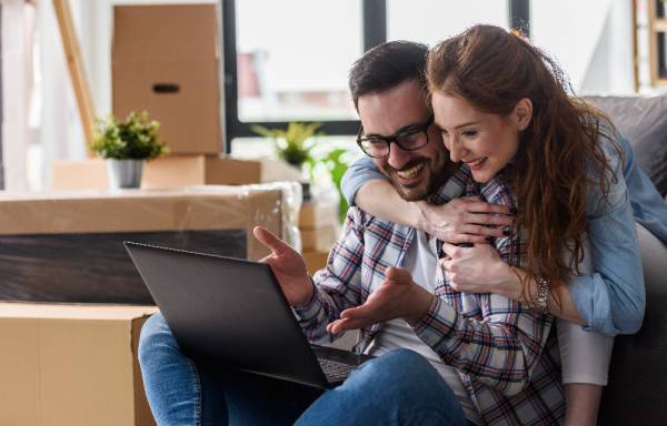 a couple who own a home